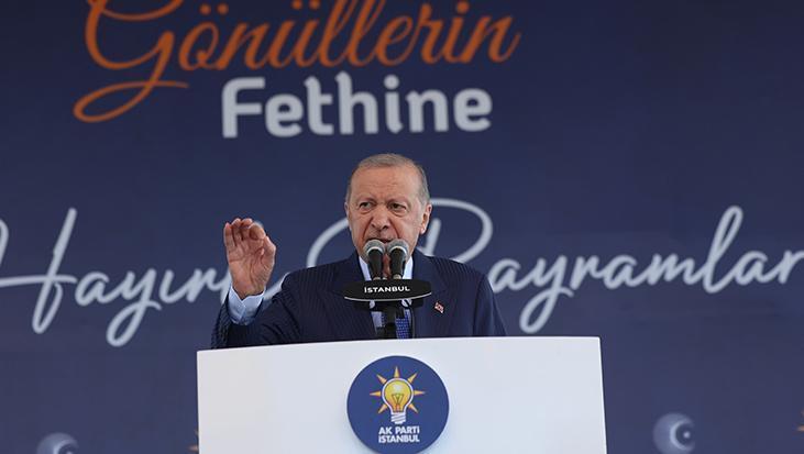 Son dakika... Cumhurbaşkanı Erdoğan: İstanbul'un fethini hala hazmedemeyen hazımsızlar var