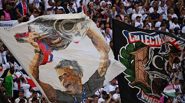 UEFA Şampiyonlar Liginde final heyecanı PSG-Arsenal maçından fotoğraflar