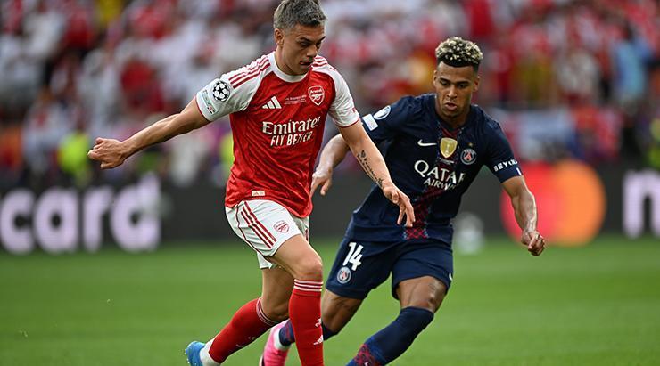 UEFA Şampiyonlar Liginde final heyecanı PSG-Arsenal maçından fotoğraflar