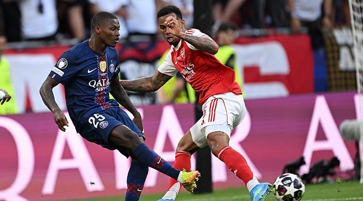 UEFA Şampiyonlar Liginde final heyecanı PSG-Arsenal maçından fotoğraflar