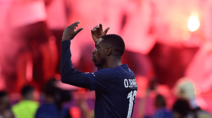 UEFA Şampiyonlar Liginde final heyecanı PSG-Arsenal maçından fotoğraflar