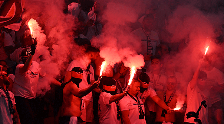 UEFA Şampiyonlar Liginde final heyecanı PSG-Arsenal maçından fotoğraflar