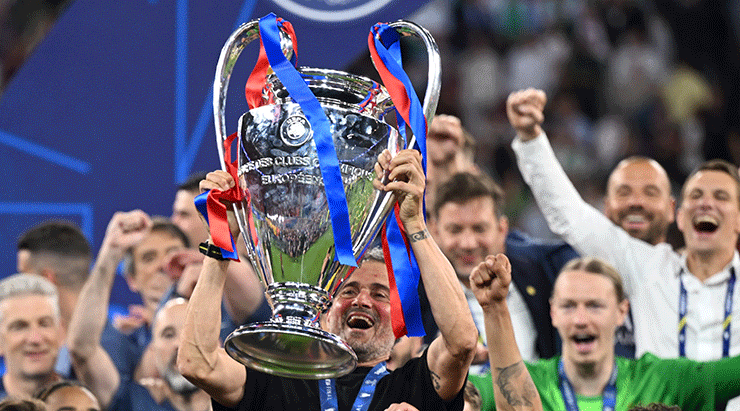 UEFA Şampiyonlar Liginde final heyecanı PSG-Arsenal maçından fotoğraflar