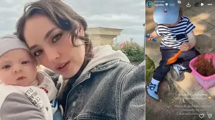 Zeynep Tuğçe Bayat’tan güldüren paylaşım Beş dakika babasına verdim, burada buldum