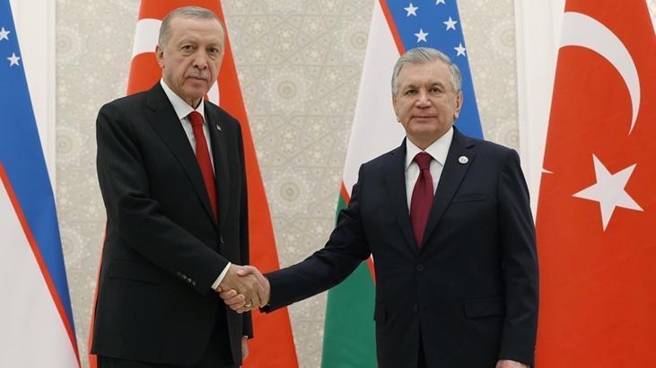 Denizli'deki feci kaza nedeniyle Özbekistan Cumhurbaşkanı Mirziyoyev'den Erdoğan'a taziye mesajı