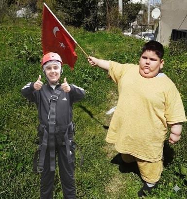 5 yaşında 90 kiloydu 6 yıl sonra görüntülenen Yağız şaşırttı