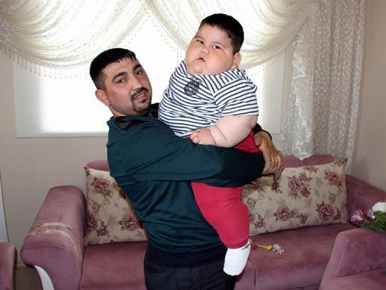 5 yaşında 90 kiloydu 6 yıl sonra görüntülenen Yağız şaşırttı