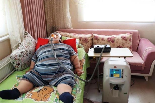 5 yaşında 90 kiloydu 6 yıl sonra görüntülenen Yağız şaşırttı
