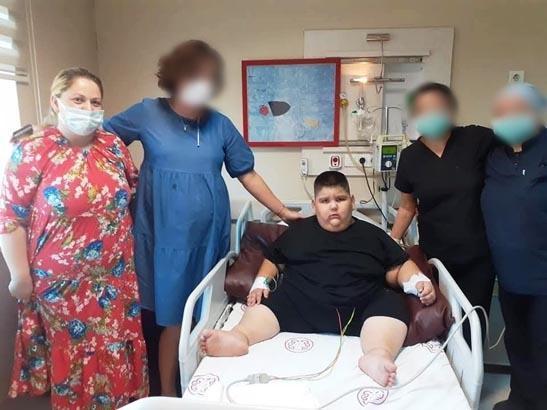 5 yaşında 90 kiloydu 6 yıl sonra görüntülenen Yağız şaşırttı