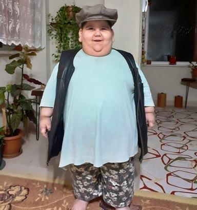 5 yaşında 90 kiloydu 6 yıl sonra görüntülenen Yağız şaşırttı