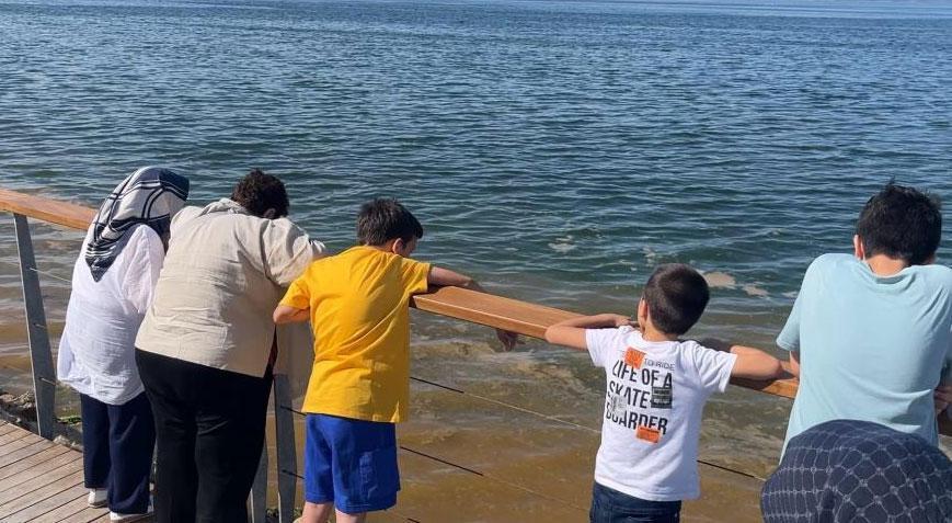 Marmara Denizi'ndeki görüntü sonrası turuncu alarm!