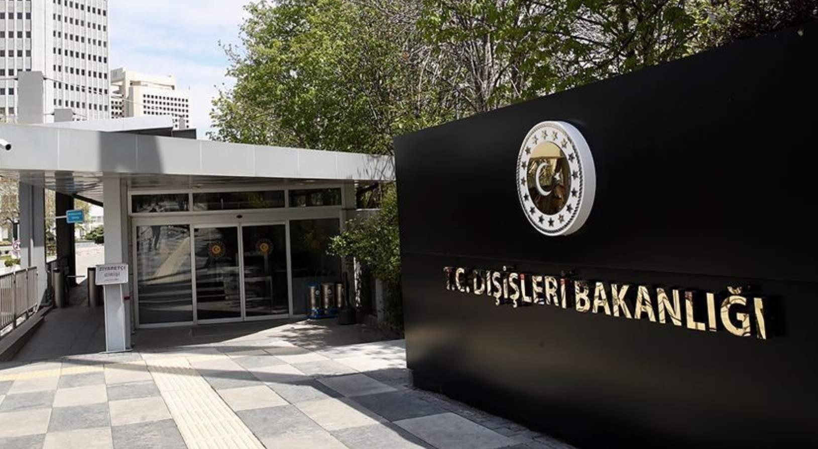 Dışişleri Bakanlığı'ndan İsrail'in Lübnan'daki işgaline kınama