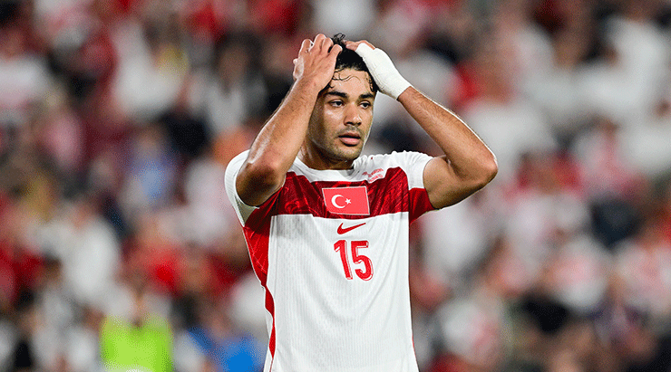 Dünya Kupası öncesi hazırlık maçında Türkiyenin rakibi Kuzey Makedonya Maçtan en iyi kareler