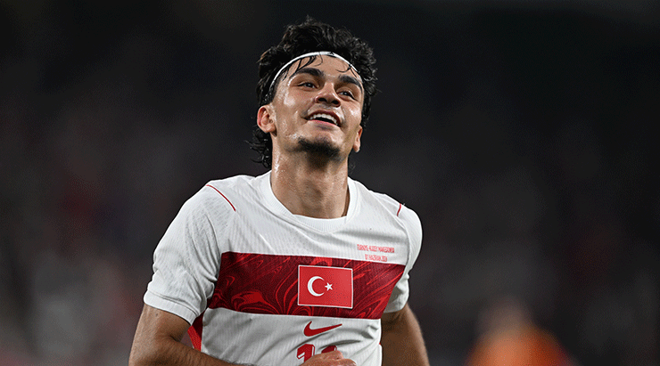 Dünya Kupası öncesi hazırlık maçında Türkiyenin rakibi Kuzey Makedonya Maçtan en iyi kareler