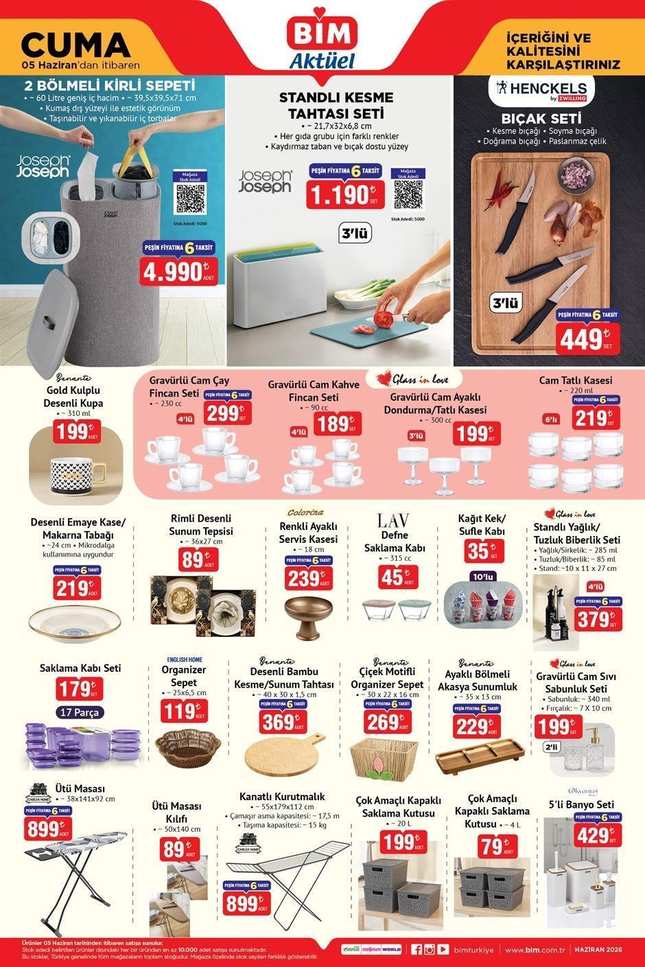 5 HAZİRAN CUMA AKTÜEL KATALOĞU