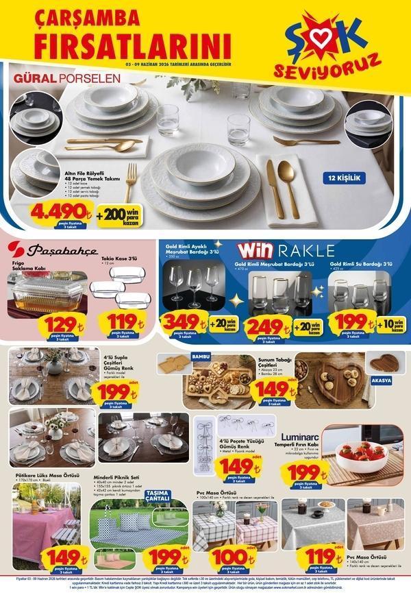 ŞOK AKTÜEL KATALOG FIRSATLARI: 3-9 Haziran 2026 ŞOK katalog indirimleri belli oldu Klima, Blender, Düdüklü Tencere, Espresso Makinesi