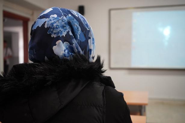 45 yaşındaki anne üniversite hayalini gerçekleştirdi: Burada çok mutluyum