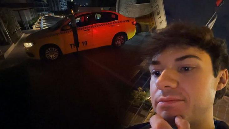 Son dakika... Karaköy'de ABD'li fenomene şok! Taksici neden 50 Euro istediğini anlattı