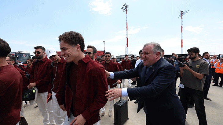 A Milli Takım, Dünya Kupası için yola çıktı