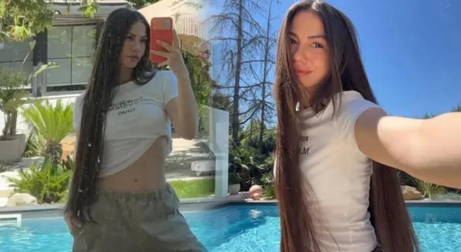 Eşref Rüya’nın yıldızı paylaştı Demet Özdemirin pozlarına beğeni yağmuru