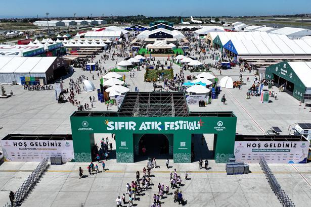 Sıfır Atık Festivali Atatürk Havalimanında başladı Renkli görüntüler