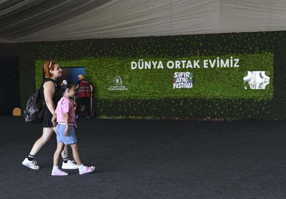 Sıfır Atık Festivali Atatürk Havalimanında başladı Renkli görüntüler