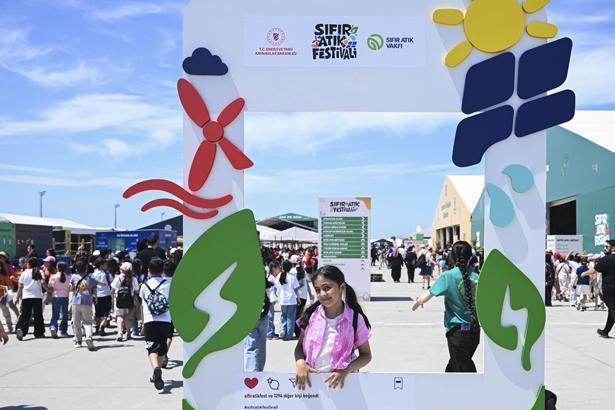 Sıfır Atık Festivali Atatürk Havalimanında başladı Renkli görüntüler