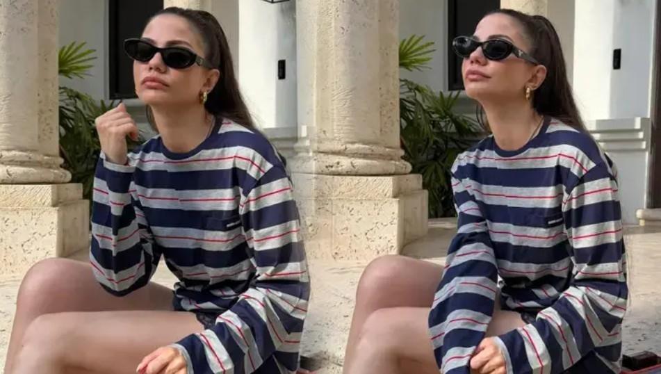 Eşref Rüya’nın yıldızı tatilde Demet Özdemirden yeni Instagram pozları