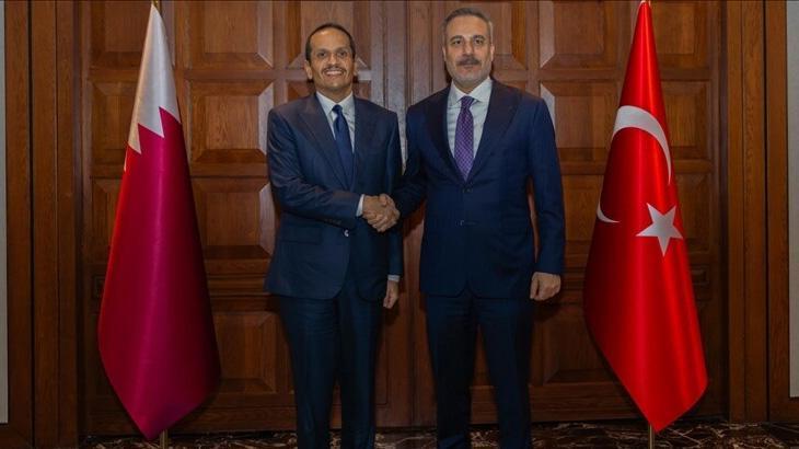 Dışişleri Bakanı Hakan Fidan, Al Sani ile görüştü