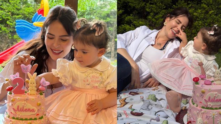 Yıldız Çağrı Atiksoyun kızı Mira Milena 2 yaşına girdi Her zaman en büyük duam Yıldız Çağrı Atiksoyun kızı Mira Milena 2 yaşına girdi Her zaman en büyük duam