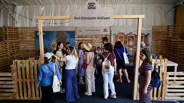 Sıfır Atık Festivalinde ikinci gün coşkusu