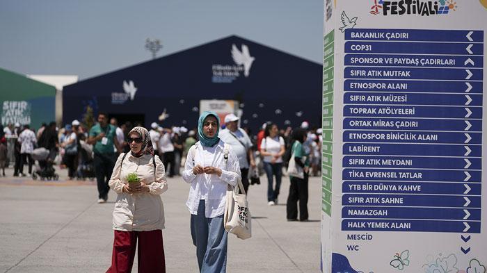Sıfır Atık Festivalinde 3. gün heyecanı