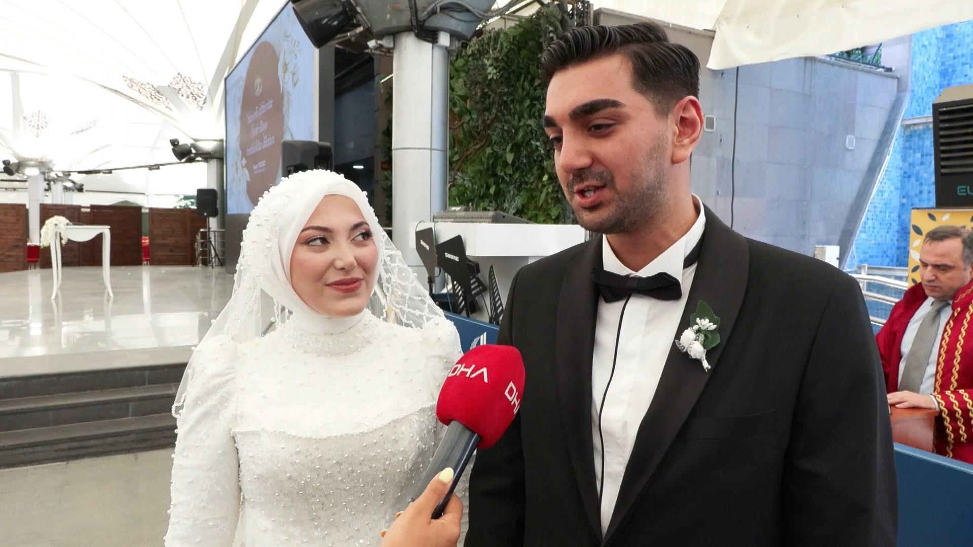 ÖZEL NİKAH TARİHİMİZ OLSUN İSTEDİK