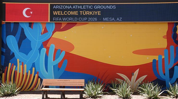 Arizonadaki tesisler Türkiye A Milli Futbol Takımı için hazırlandı