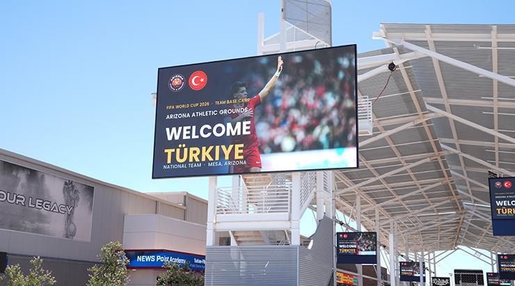 Arizonadaki tesisler Türkiye A Milli Futbol Takımı için hazırlandı
