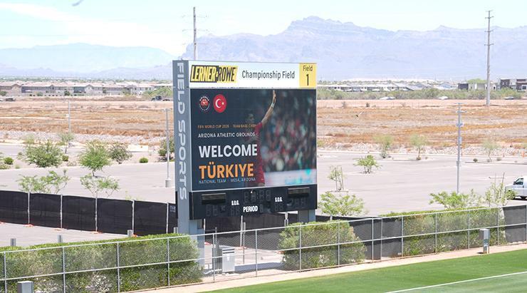 Arizonadaki tesisler Türkiye A Milli Futbol Takımı için hazırlandı