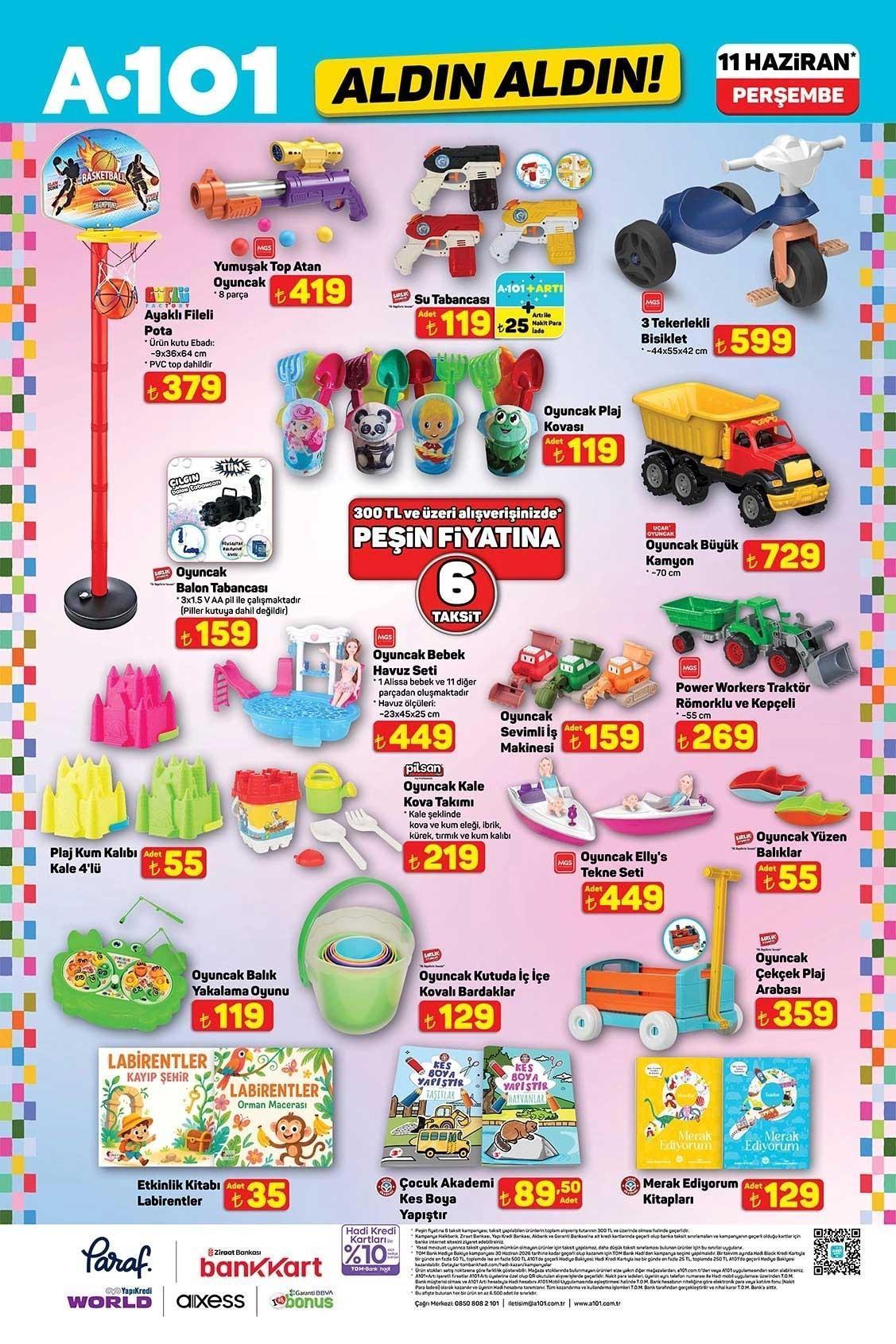 A101 ALDIN ALDIN 11 HAZİRAN  AKTÜEL KATALOĞU