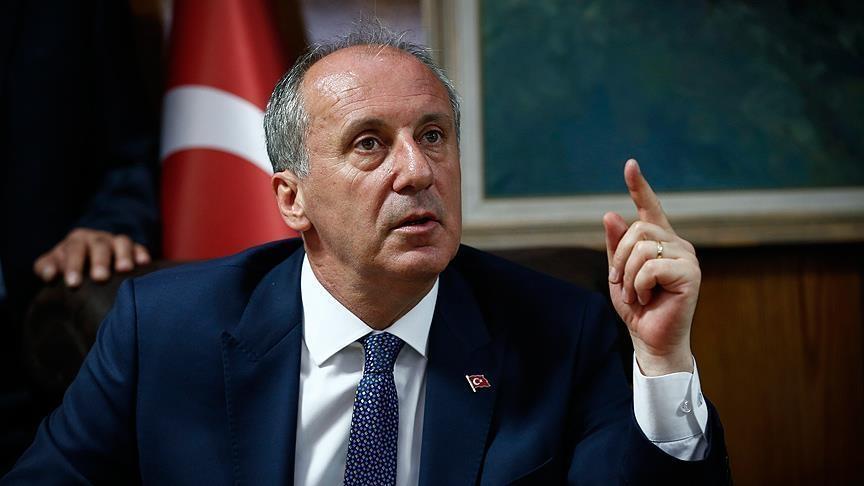 Muharrem İnce'den CHP'deki kurultay krizine dair açıklama