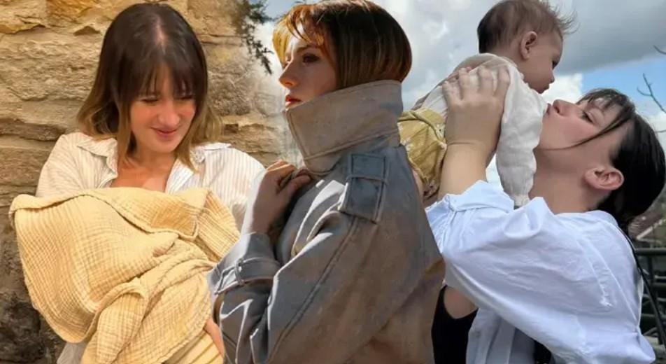 Gizem Karacadan mutlu aile tablosu Eşi ve kızıyla yeni karesini paylaştı
