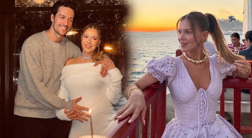 Bebek heyecanı başladı Merve Dinçkol ekranlara ara verdi