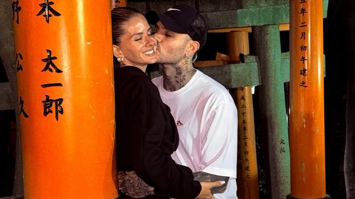 Romantik Icardi Nişanlısıyla aşk dolu pozlarını peş peşe paylaştı