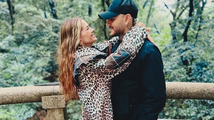 Romantik Icardi Nişanlısıyla aşk dolu pozlarını peş peşe paylaştı
