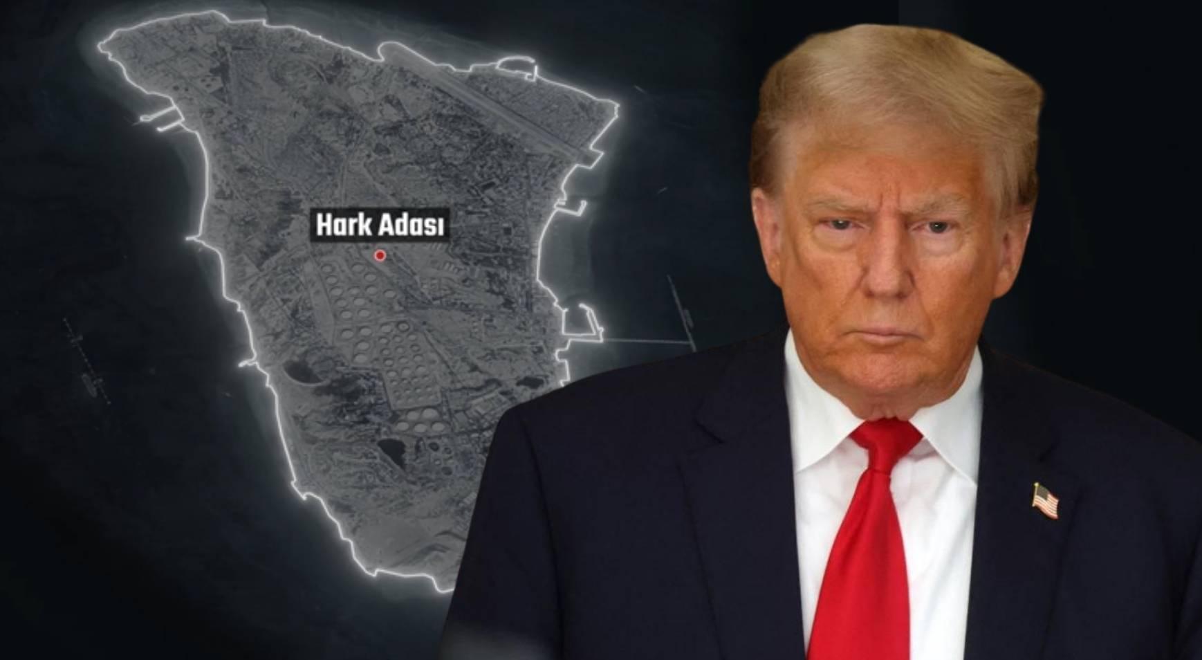 Trump bu geceyi işaret etti! 'İran'ı çok sert vuracağız, Hark Adası'nı ele geçireceğiz'