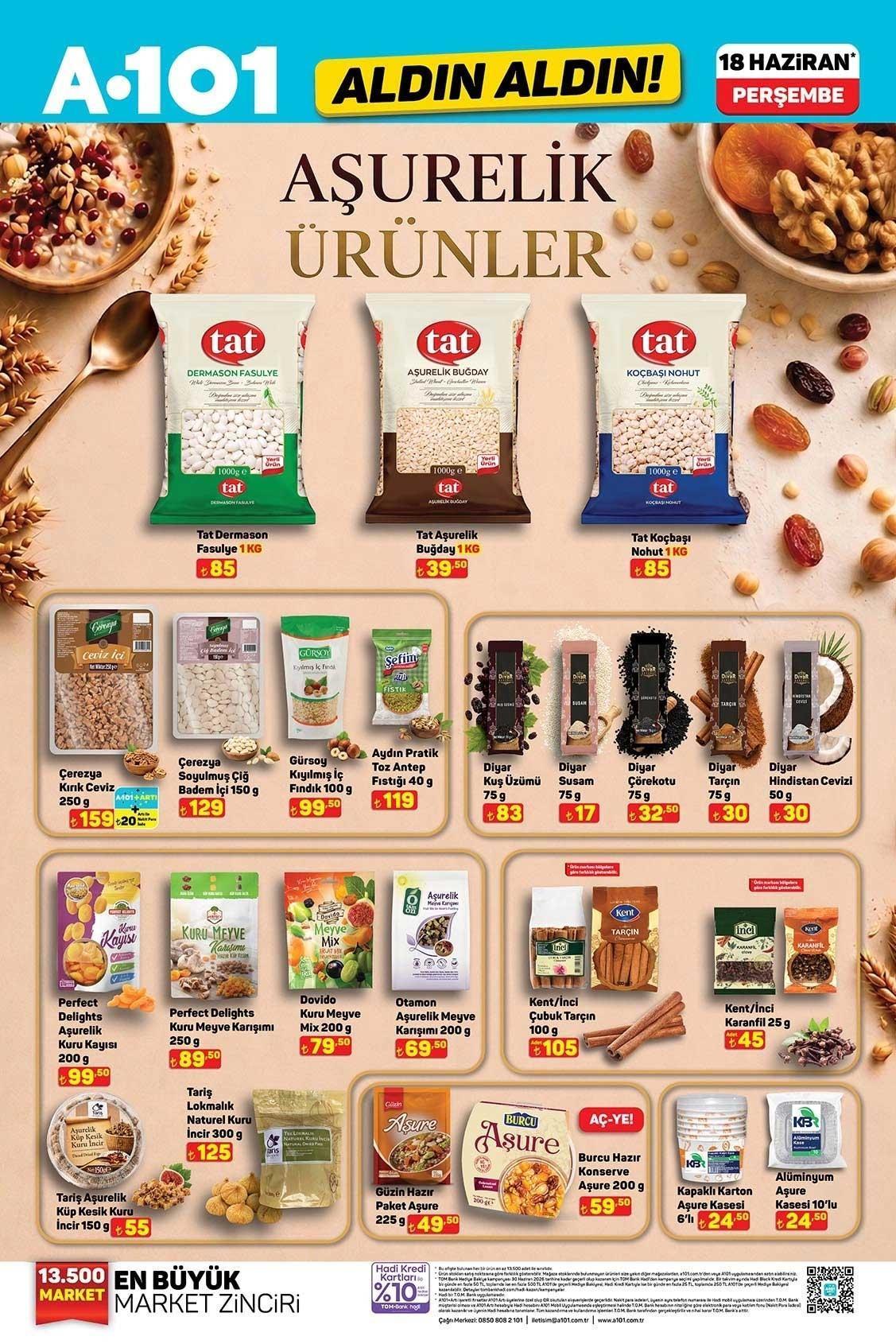 18 HAZİRAN A101 ALDIN ALDIN AKTÜEL KATALOĞU