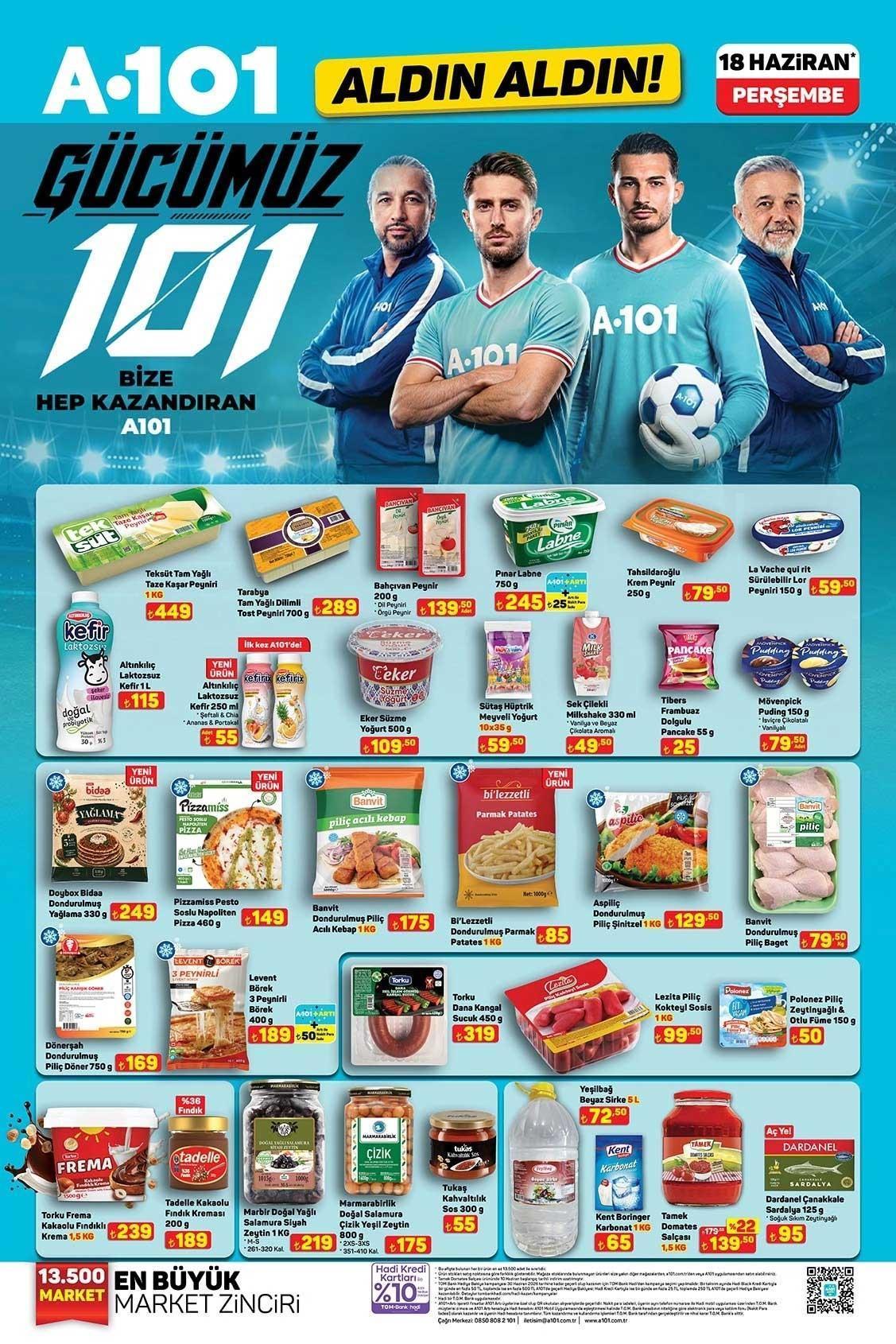 18 HAZİRAN A101 ALDIN ALDIN AKTÜEL KATALOĞU