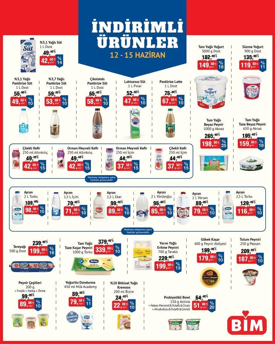 12-15 HAZİRAN BİM AKTÜEL İNDİRİMLERİ