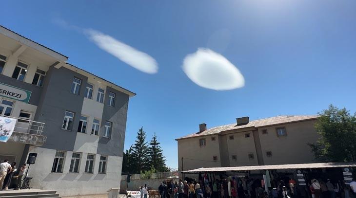 İlçede heyecan yaratan görüntü Açıklama geldi: UFO sandık İlçede heyecan yaratan görüntü Açıklama geldi: UFO sandık
