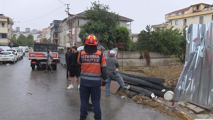 Sancaktepe'de toprak kayması! Çevredeki binalarda inceleme yapılacak