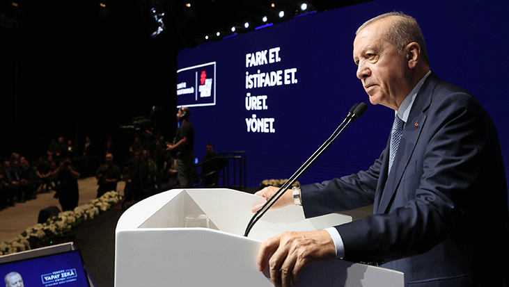 Son dakika... Cumhurbaşkanı Erdoğan: Yapay Zeka Eylem Planı Türkiye'nin vitrini olacak