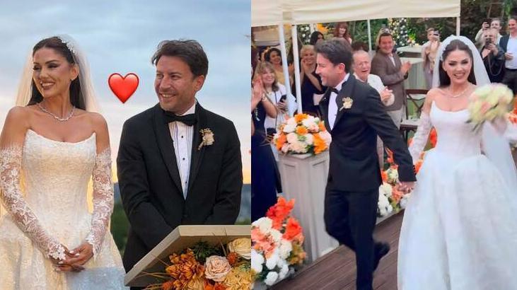 Tolga Güleç ile Öykü Cengiz evlendi İşte nikahtan ilk kareler Tolga Güleç ile Öykü Cengiz evlendi İşte nikahtan ilk kareler